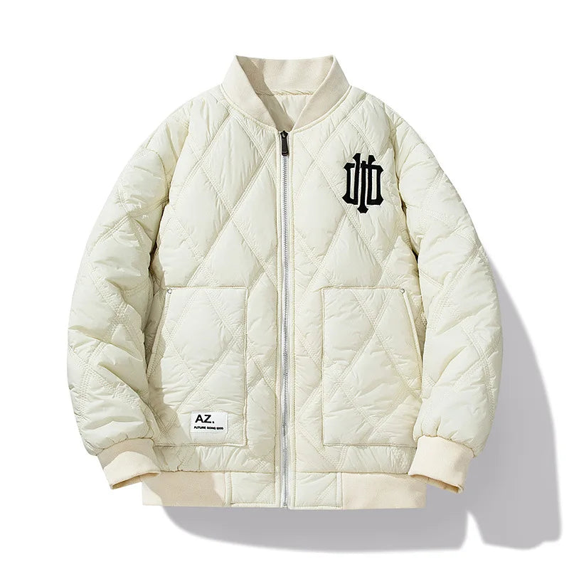 Winter men's cotton jacket stand-up collar baseball jacket men's cotton jacket