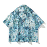 "Summer Leafs" Unisex Men Women Streetwear Graphic Shirt Daulet Apparel