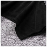 Retro hot girl camisole irregular big swing skirt short leather jacket coffee color set two piece sets womens outifits dress