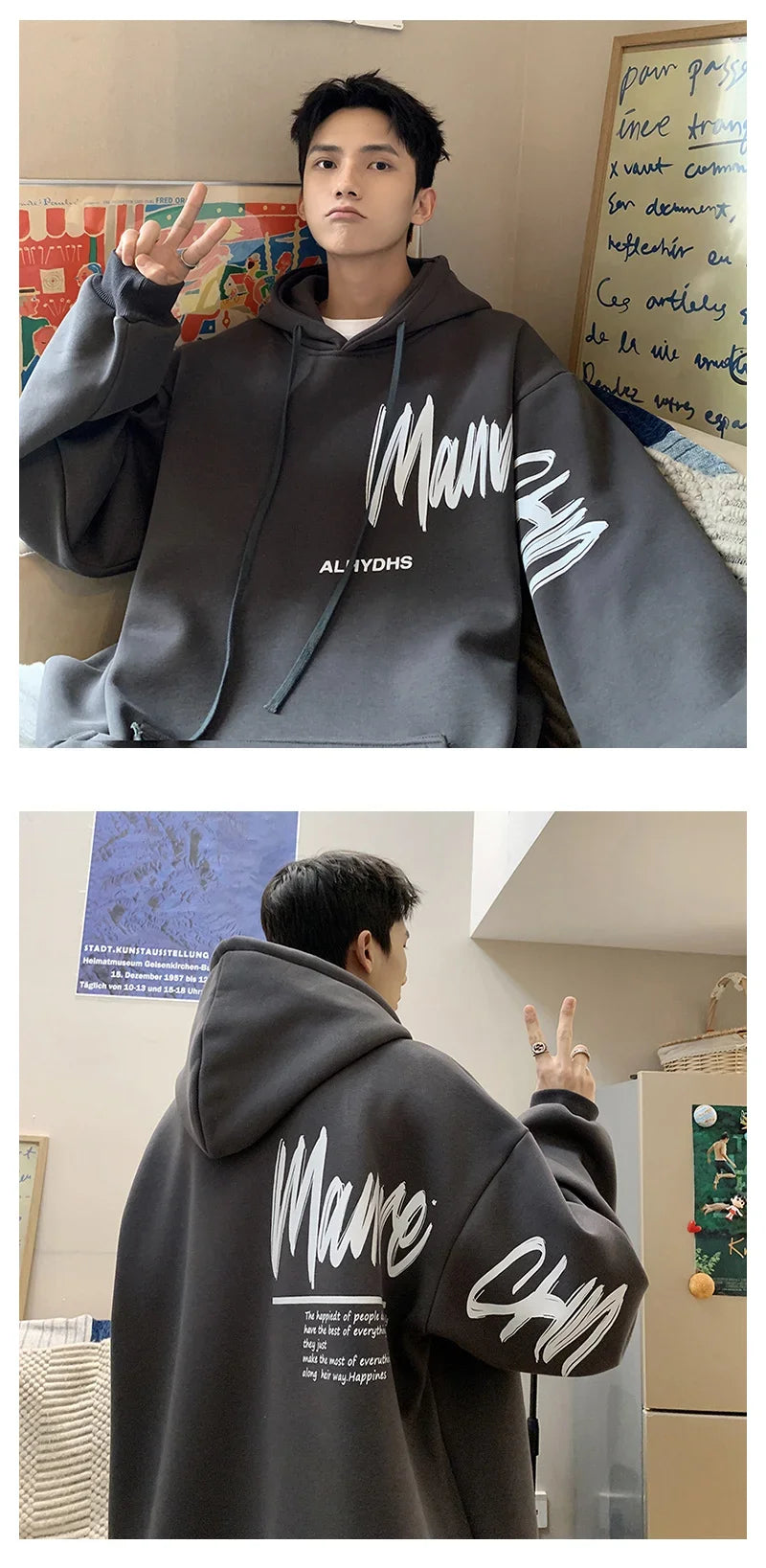 graphic fire pullover hoodie with oversized urban fit, trending menswear style, ideal for men’s fashion and seasonal streetwe