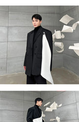 flare pants men vintage fashion casual bell bottom trousers male streetwear net celebrity long pants stage costume unique default style 2786
