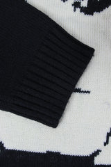 techwear street knit hoodie with oversized flame detail for urban fall winter outfits, street fashion menswear trend for seas