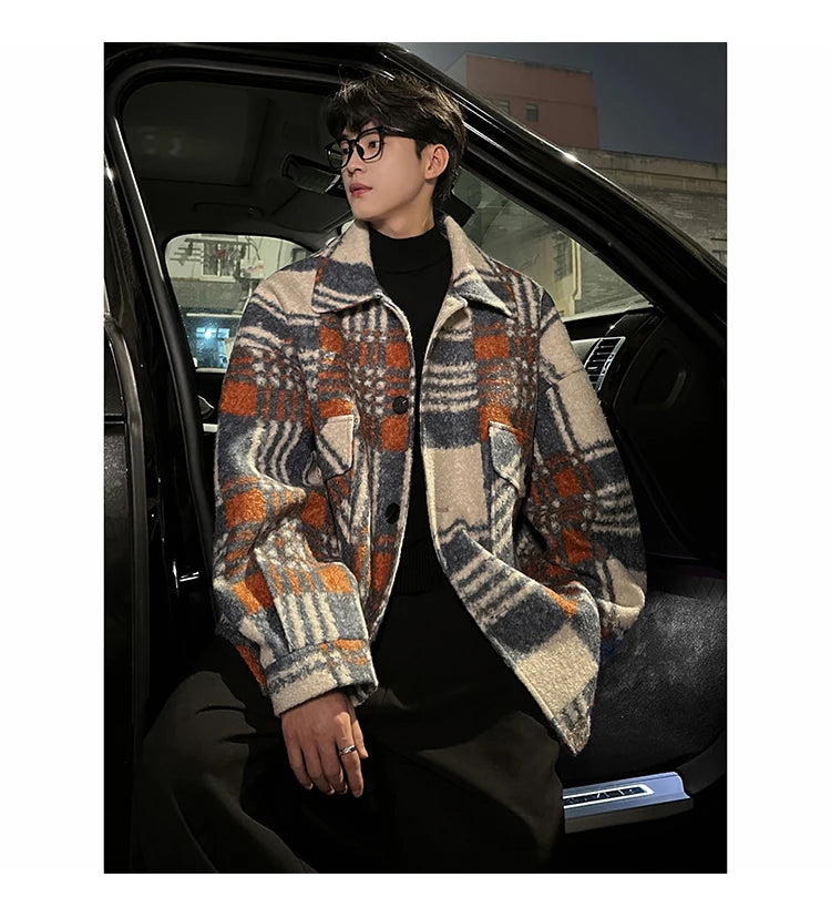 checkered varsity bomber, modern streetwear - aesthetic hip hop inspired casual wear