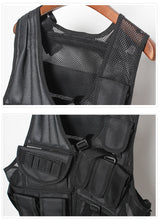 hip hop sleeveless vests mesh adjustment cargo waistcoat with pockets zipper military jacket streetwear tactical vest sweatsh - variant style 6fd671 for streetwear fashion