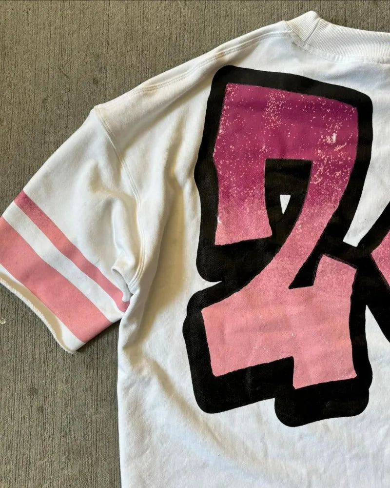 Cyberpunk Vintage t-shirt – Harajuku Trendy High Street Clothing Fashion Anime Letter Pr