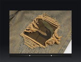hip hop camouflage ripped patchwork denim pants for men y2k vintage streetwear wide leg jean 2025 new distressed baggy jeans unique jeans style 322