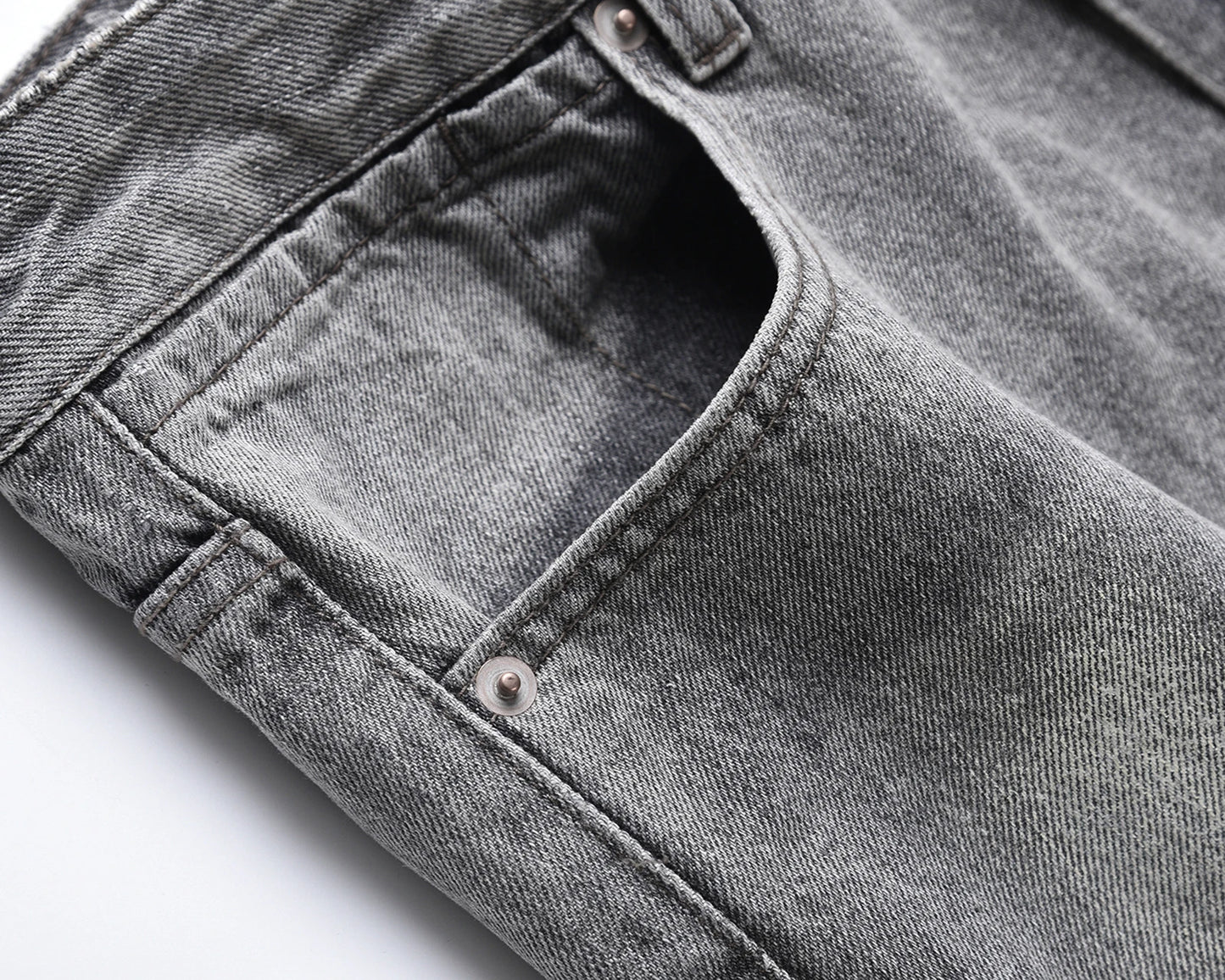 distreesed frayed painted casual baggy jeans for men ripped streetwear washed gray denim trousers oversized unisex hole cargos unique cargo style 4708