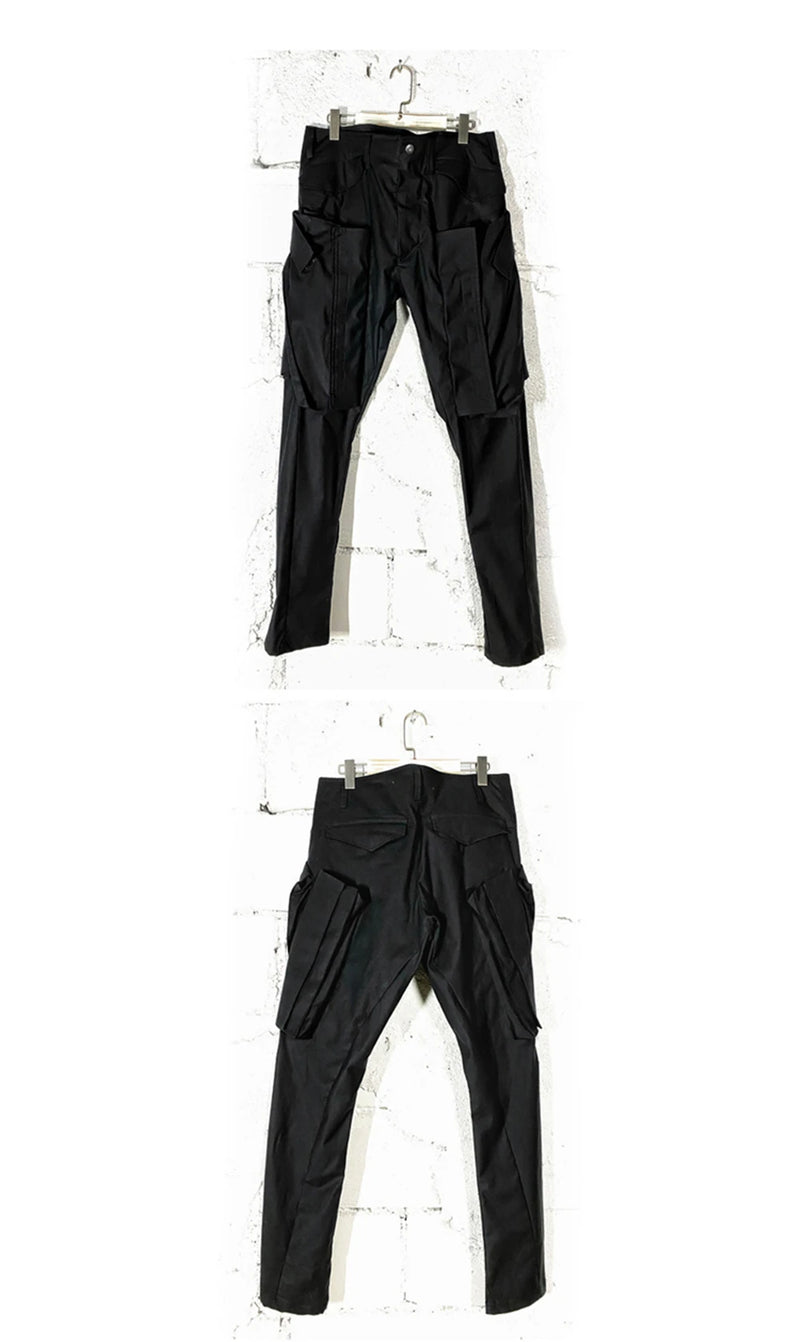 2022 multi pockets cargo pants hip hop tactical function pants casual joggers trousers streetwear unique joggers style 4531