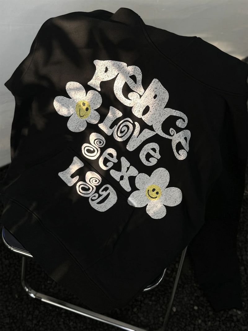leather varsity jacket, layered cold look, cozy fashion fit, stylish street outfit, modern aesthetic appeal