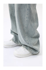 vintage baggy jeans mens streetwear hip hop loose blue denim pants hi street luxury designer jeans trousers man unique jeans style 4482