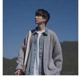 grunge street bomber, modern fit for men, oversized fit