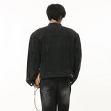 oversized grunge coat, photo-ready drip, for men, fall streetwear outfit, oversized style, layered fashion, modern aesthetic, graphic detail