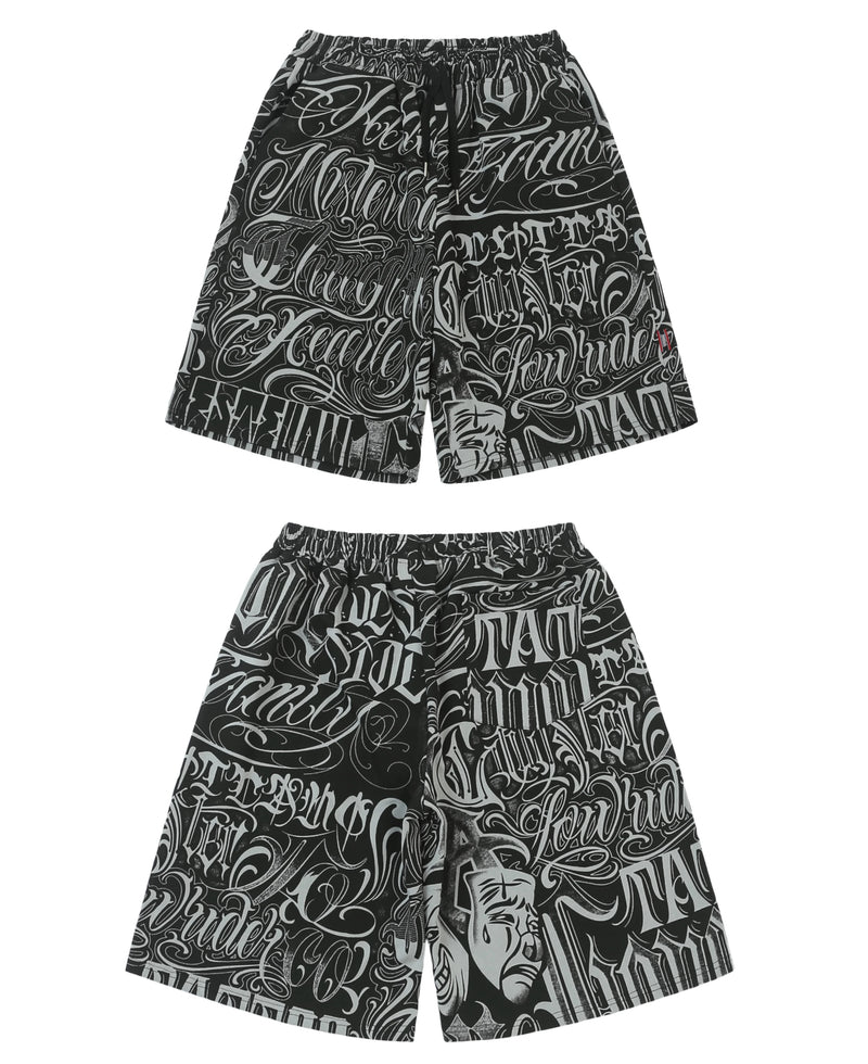 2 pieces sets mens fashion harajuku printed single breasted shirts and drawstring capris short pants joggers new streetwear sets unique joggers style 4449