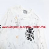 2024 Autumn Vintage American Heavy Weight Oversize Long Sleeve T Shirt