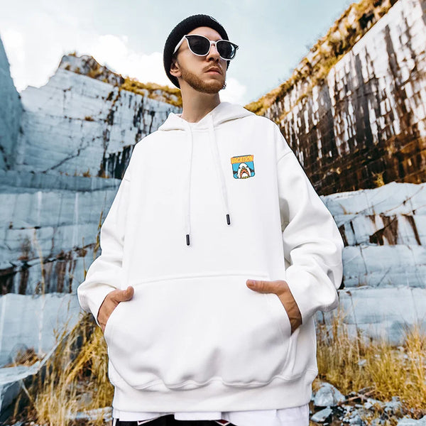 West Coast Graffiti Graphic Hoodie Sweatshirts Men Autumn Pullovers