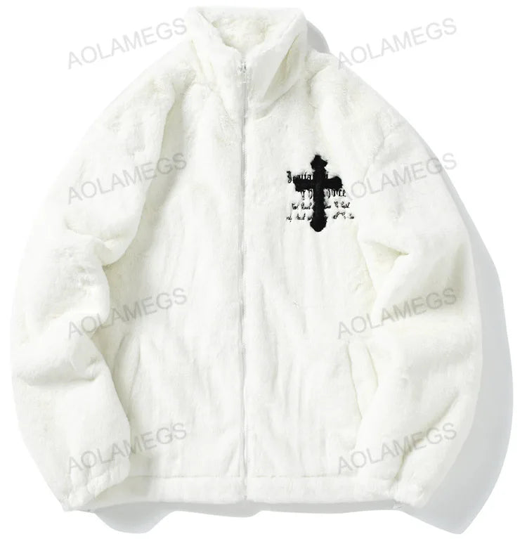 Y2K Skeleton Graphic Hoodie Layered Streetwear