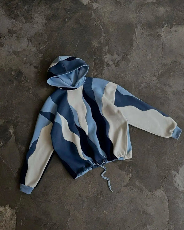 Fashion New Oversized Patchwork Hoodies Men And Women Harajuku Hip Hop