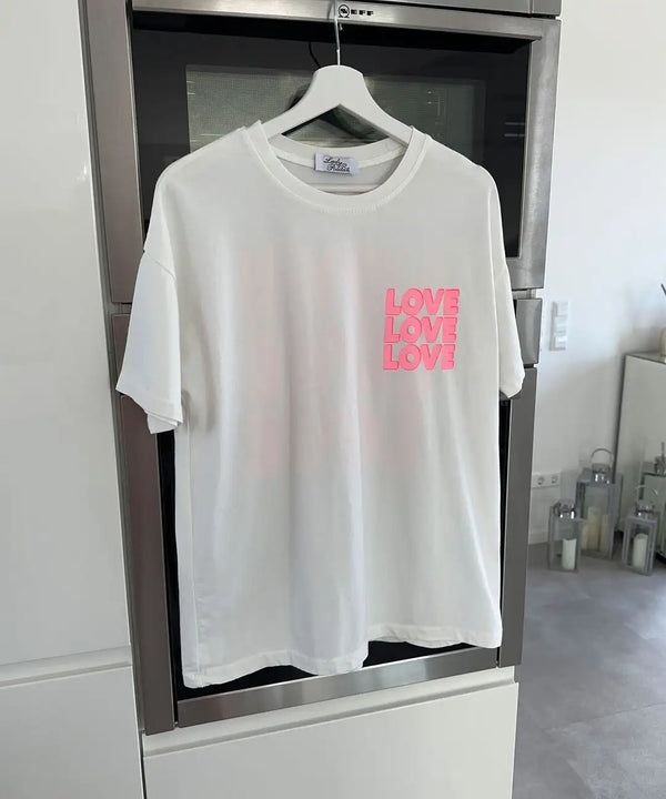Vaporwave Static Tee – Emoji Field Graphic with Glitch Font