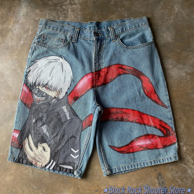 harajuku popular y2k baggy jeans vintage wide leg denim pants popular anime sweatpants streetwear couples trouser men clothing unique joggers style 4107