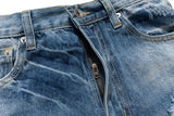 mens fashion ripped jeans blue distressed flared denim pants baggy jeans trousers male luxury designer jeans unique jeans style 5713