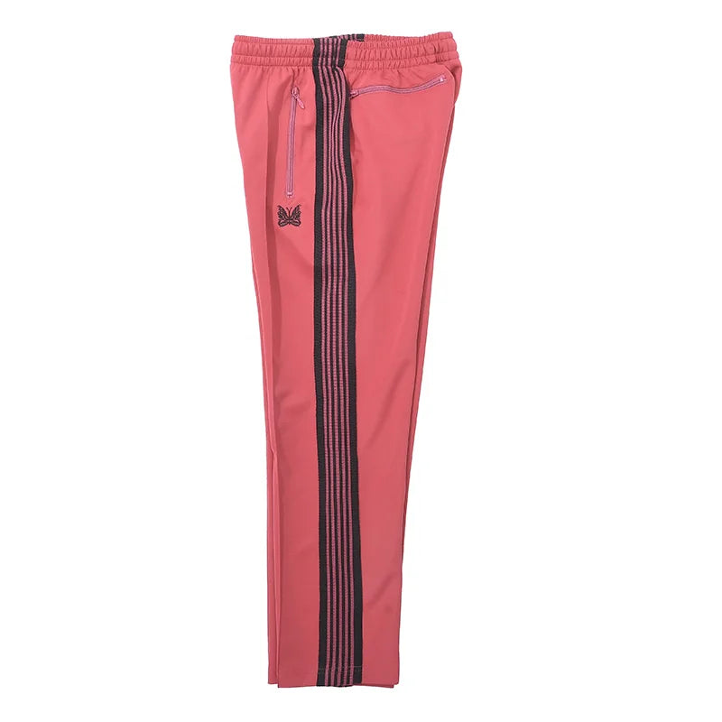 sea blue casual pants men woman loose comfortable side edge weaving stripe embroidery drawstring joggers sweatpants unique joggers style 5258