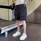 Multi-pockets Cargo Shorts Fashion Brand Straight Loose Casual Cargo Shorts 2024 Summer Men New Shorts American Shorts
