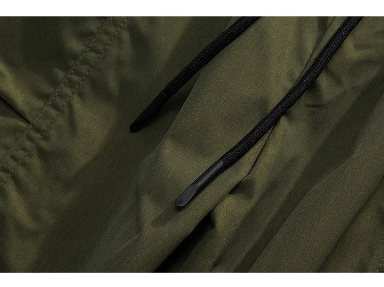 multi pocket mens wide leg straight cargo pants korean fashion track pants male casual loose mopping trousers four seasons unique cargo style 1035