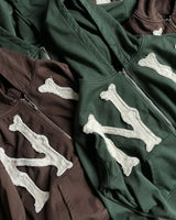 European And American Fashion Zipper Sweatshirt Men Y2K Trendy Letter
