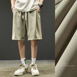 summer mens baggy casual shorts 2024 new y2k streetwear sweat short pants male sports fitness breathable basketball bermuda techwear shorts