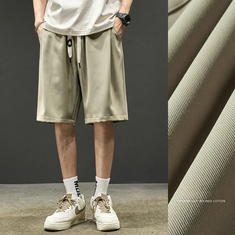 summer mens baggy casual shorts 2024 new y2k streetwear sweat short pants male sports fitness breathable basketball bermuda techwear shorts