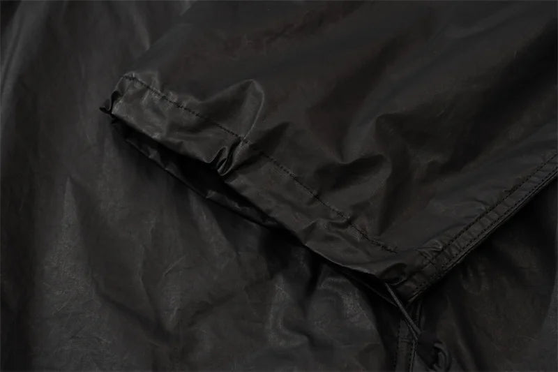 sadcore angelcore design featuring autumn kanye high street coated fabric waterproof extra loose mens and womens large charge shirts