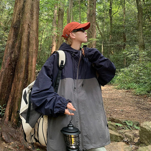 minimalist streetwear jacket, bold fashion piece, aesthetic