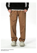 men streetwear fashion loose casual wide leg techwear cargo pants track trousers women harem trousers joggers sweatpants unique joggers style 939
