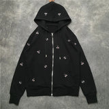 New Luxury Men Novelty Embroidery Bee Hoodies Hoody Hooded Sweatshirts