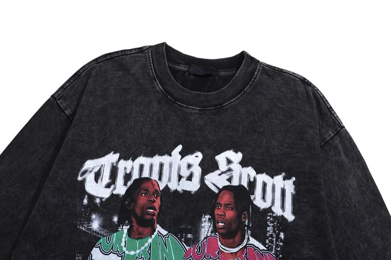 Vaporwave Streetwear – Y2K T Shirt Harajuku Pritned Unisex Hip Hop Streetwear Tshir – Urban Streetwear for Men & Women
