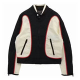 bold graphic coat, high-street look, for men, fall streetwear outfit, oversized style, layered fashion, modern aesthetic, graphic detail