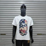 Glitchcore Fashion – High Quality Ih Nom Uh Nit T Shirt Masked Men Letter Printin – Urban Streetwear for Men & Women