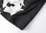 New 2023 Novelty High Comfortable Billionaire Embroidery Skateboard Street Cotton Casual Shorts Kanye Hip-hop Parkour #530