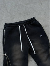 baggy casual y2k pants retro hip hop zipper cargo pants sweatpants men women harajuku letter joggers women trousers streetwear urban active pants