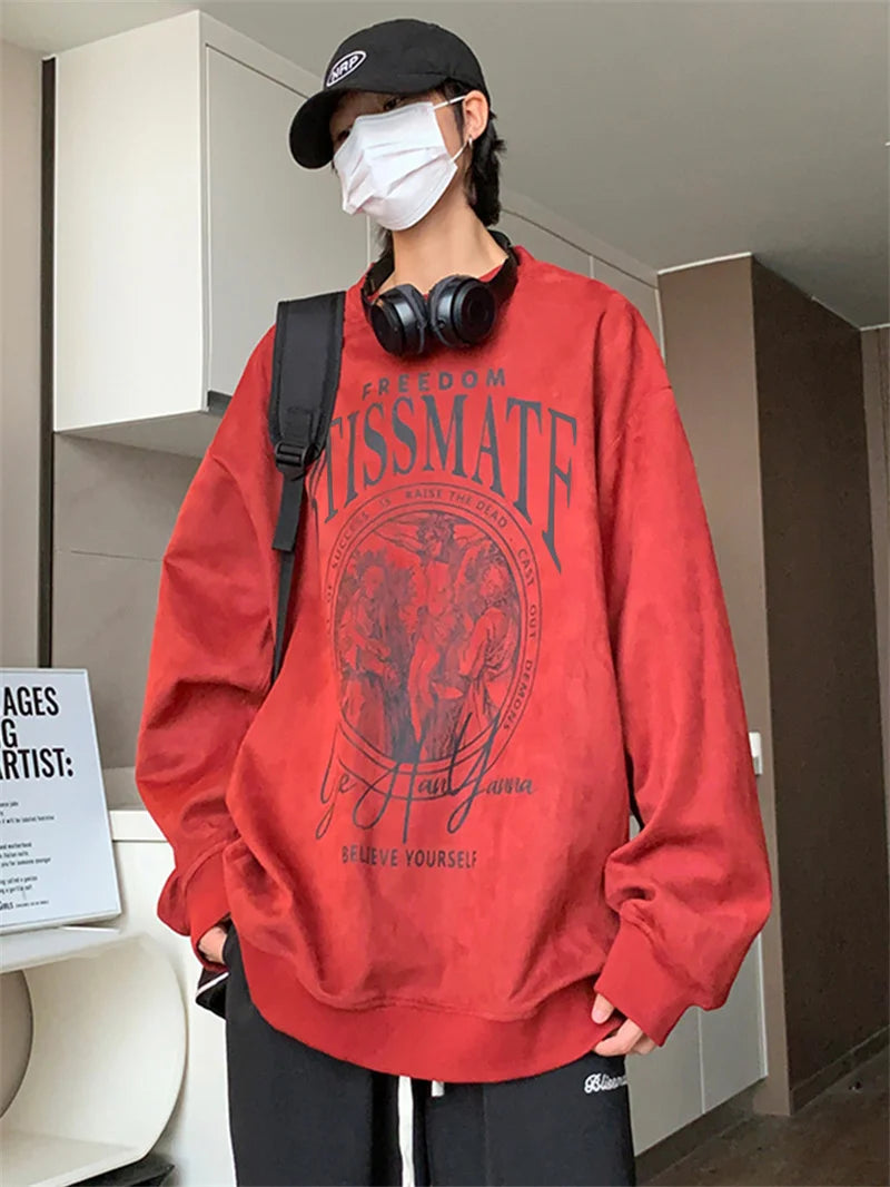 Mystical dark hoodie with moon phase occult elements