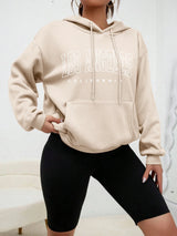 Los Angeles Art Letter Design Women Streetwear American Style Fashion