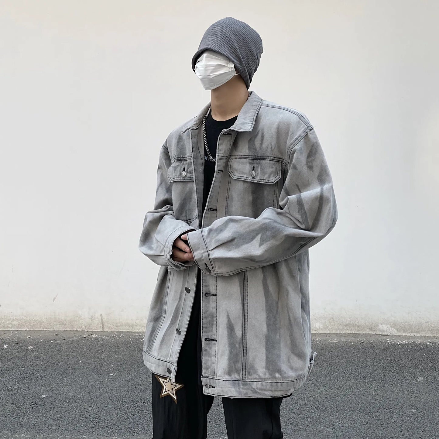 grunge winter jacket, layered citywear - must-have street style essential for fashion lovers