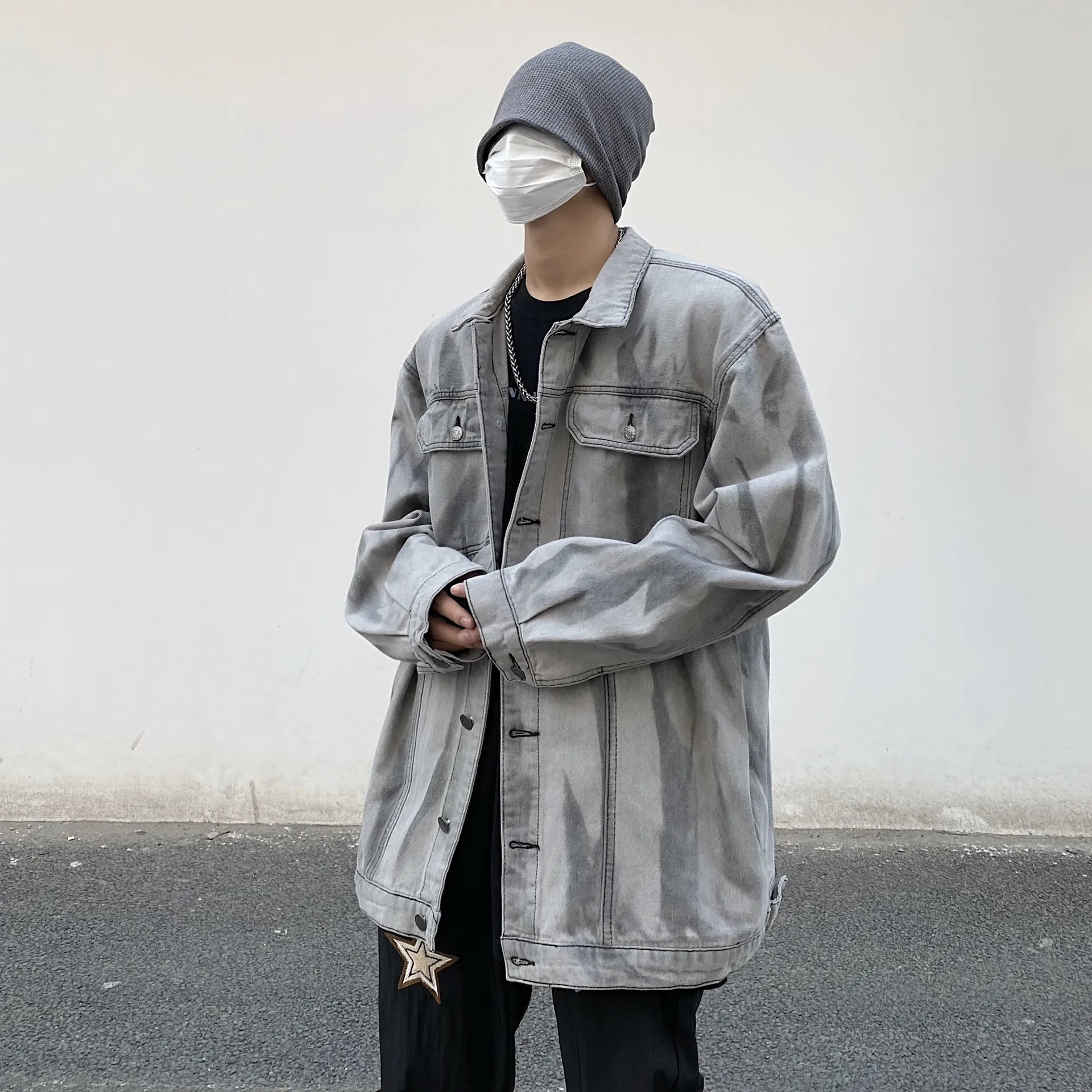 grunge winter jacket, layered citywear - must-have street style essential for fashion lovers