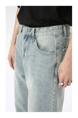 vintage baggy jeans mens streetwear hip hop loose blue denim pants hi street luxury designer jeans trousers man unique jeans style 4483