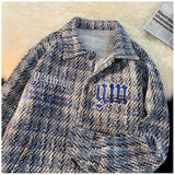 streetwear unisex material hip wear american-retro-plaid-jacket-korean-trend-couple-jackets-embroidery-design-unisex-outerwear-loose-plus-size-mens-coat high design fashion premium fit essential urban image quality style style print oversized - graphic 319ff1 casual everyday hop streetwear design ID d48a8