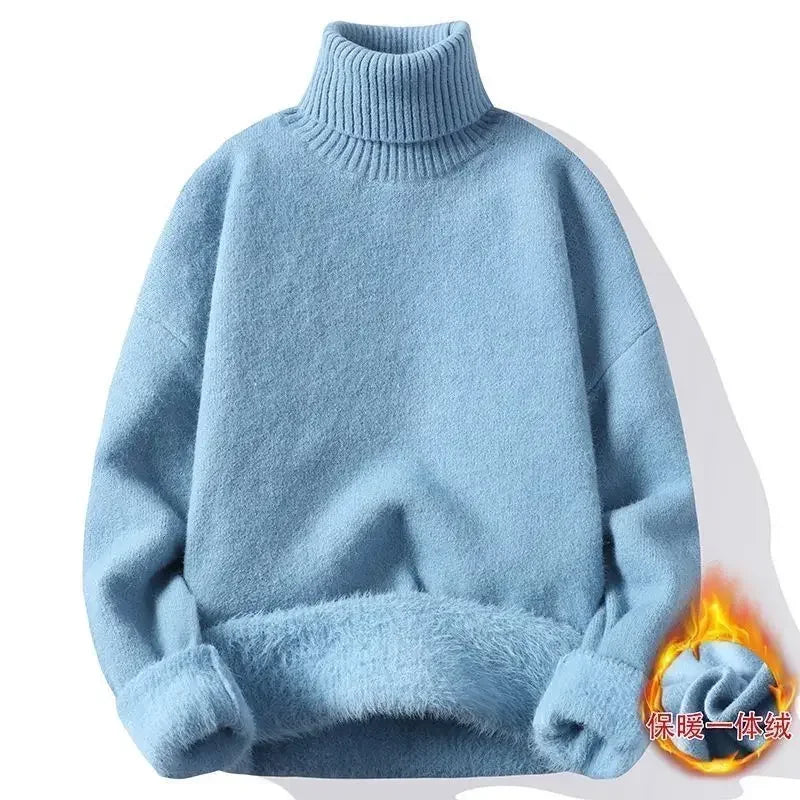 grunge knit pullover for fall and winter, oversized aesthetic with urban style, mens fashion layer for modern streetwear coll