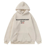 sadcore chrome print featuring mens fleece hoodies casual letter embroidery hairy oversize harajuku hooded tops hip hop skateboard warm streetwear pullovers