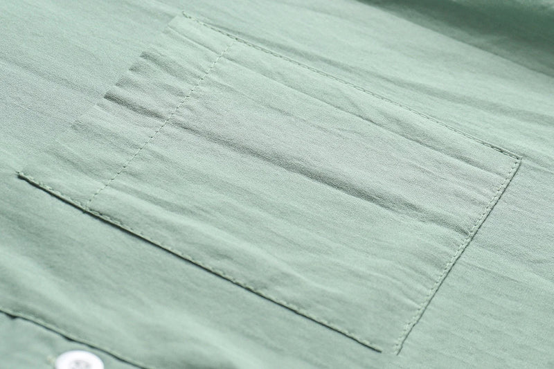 Summer Cotton-Linen Shirt Hotselling Casual Solid Shirt For Men