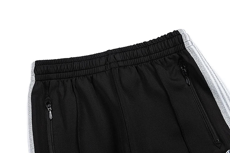 chaopai pattern embroidery loose casual pants side edge weaving straight leg pants men woman comfortable trousers unique default style 4856