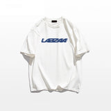 Y2k Chrome print – Summer Creative Letter Printed T Shirts For Men High Street